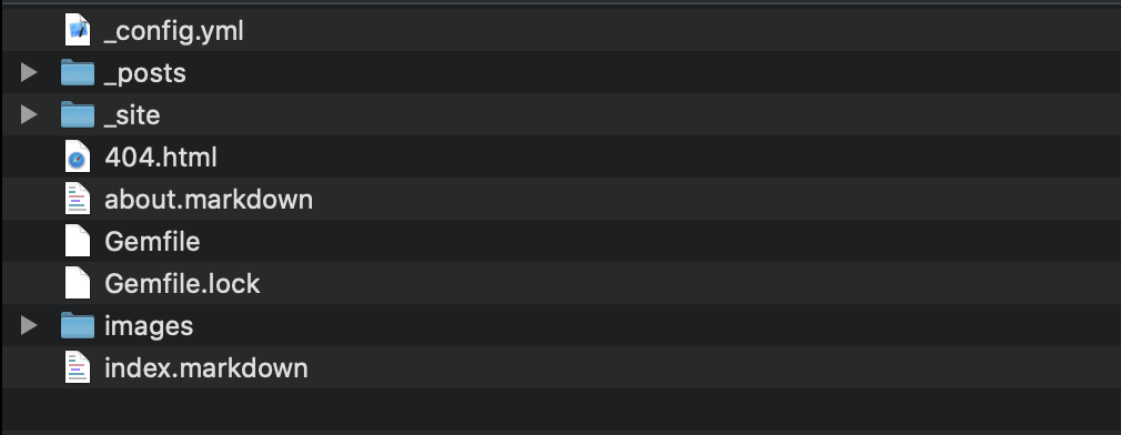 GitHub Page Folder withou css folder