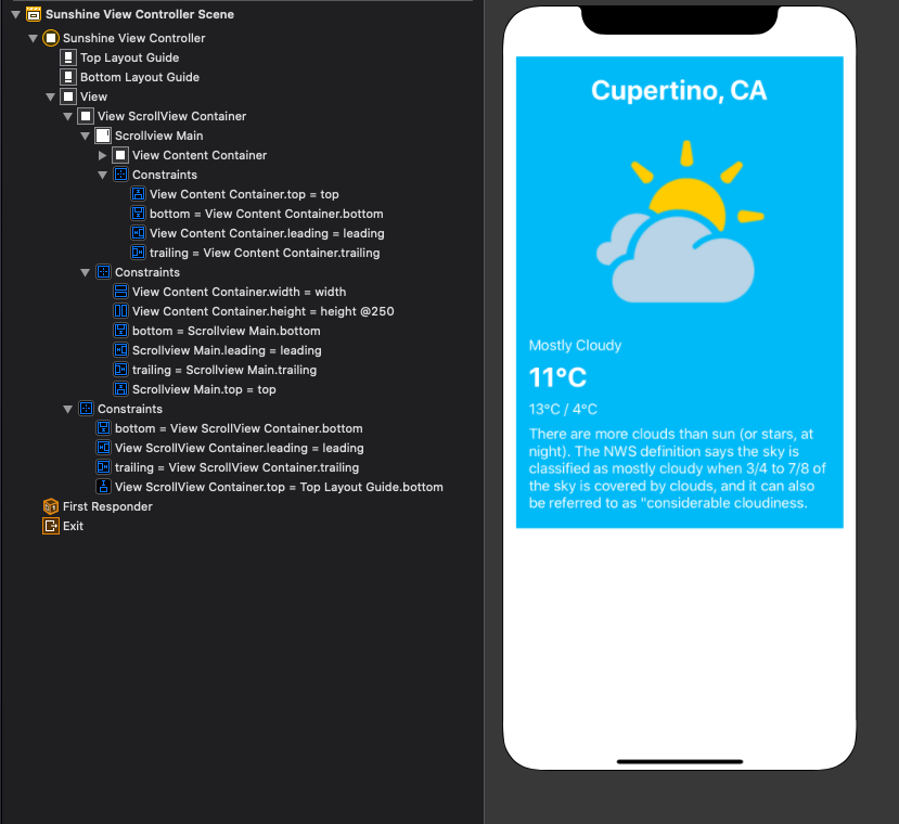 The final constraints